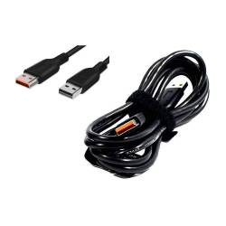Cable de Carga LENOVO USB 2.0 a USB Naranjo con Pestaña