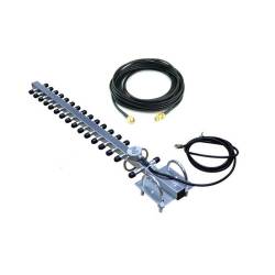 Antena 3G 4G Yagi Exterior 18dbi SMA + Cable 3 metros