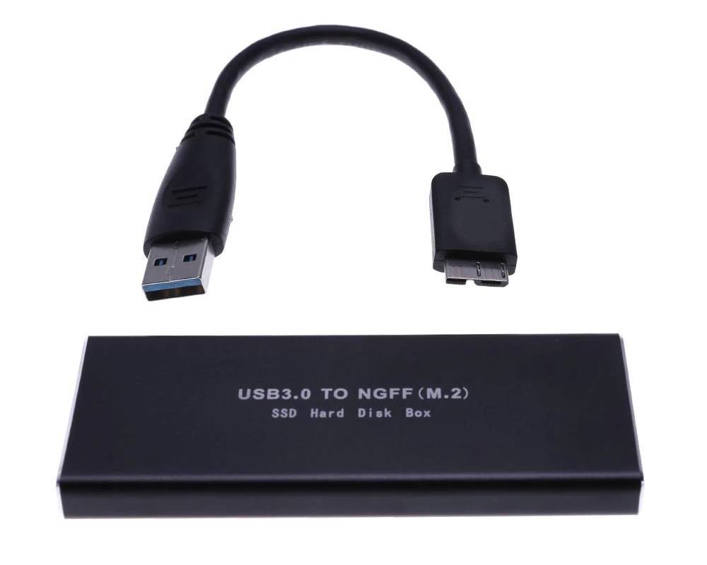 Case Cofre para Disco SSD M2 NGFF a USB 60