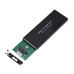 Cofre porta disco duro dual (NVME+NGFF) conexión USB C + USB3.0 UL-HDDM2