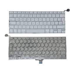 Teclado Español Blanco Apple Mac A1342 Boton Negro