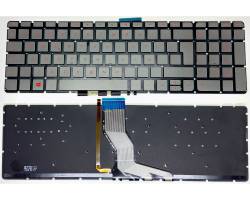 Teclado Español Gris Rojo HP Omen 15-ax 15-an Series