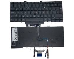 Teclado Español Negro Dell Latitude 5400 7400 Series - Con Luz - Con Mouse