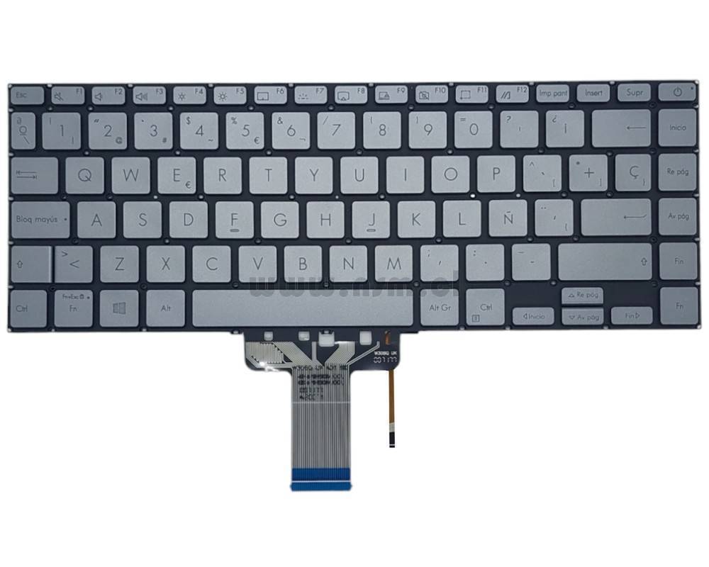 Pellicola Proteggi Schermo In Vetro Temperato Anti-Luce Blu Per Asus ZenBook 14 UX434 (Solo Area Attiva)