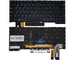 Teclado Español Negro Lenovo Thinkpad T490s T14s Gen 1 P1 Gen 1 2 3 - Con Luz