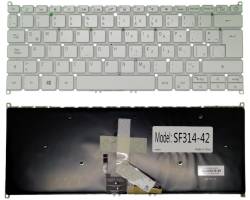 Teclado Español Blanco Acer Swift SF314-42 SF314-57 Series - Tecla Power - Con Luz