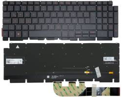 Teclado Español Negro Rojo DELL G15 5510 5511 5515 5520 5525 5530 Series - Con Luz