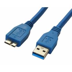 Cable USB 3.0 Macho USB Micro B Macho Blindado 1.5m
